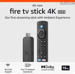 All-new Amazon Fire TV Stick 4K Max streaming device