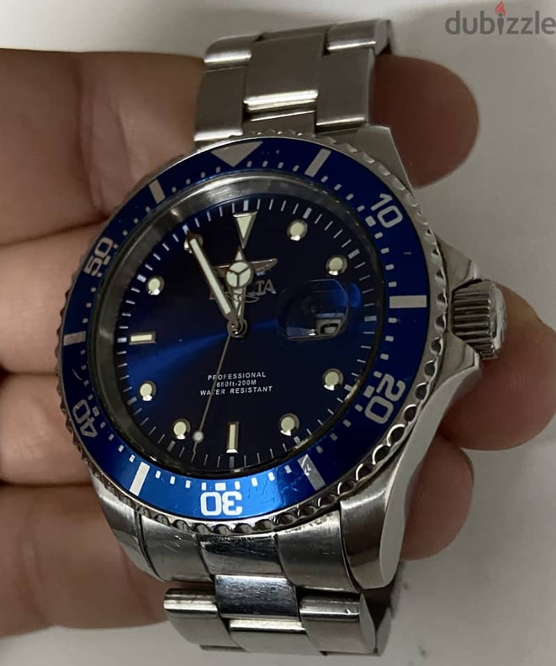 Original INVICTA ProDiver Master Ocean 43mm Quartz With Box 2