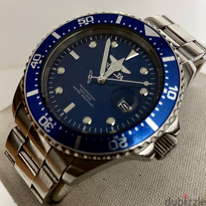 Original INVICTA ProDiver Master Ocean 43mm Quartz With Box 6