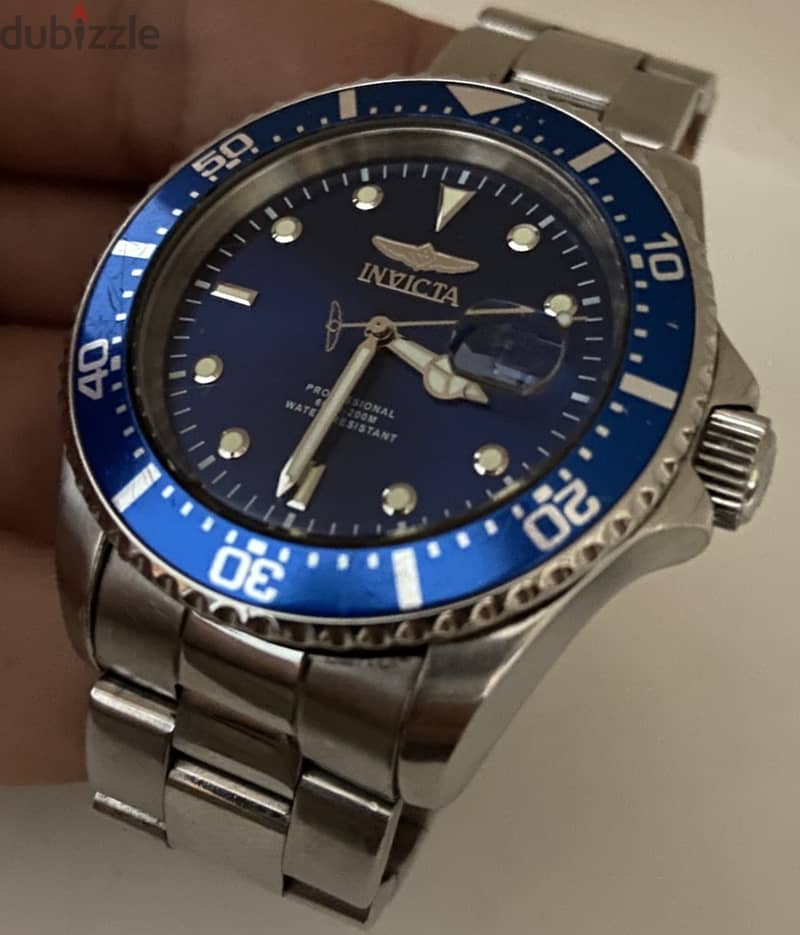 Original INVICTA ProDiver Master Ocean 43mm Quartz With Box 8