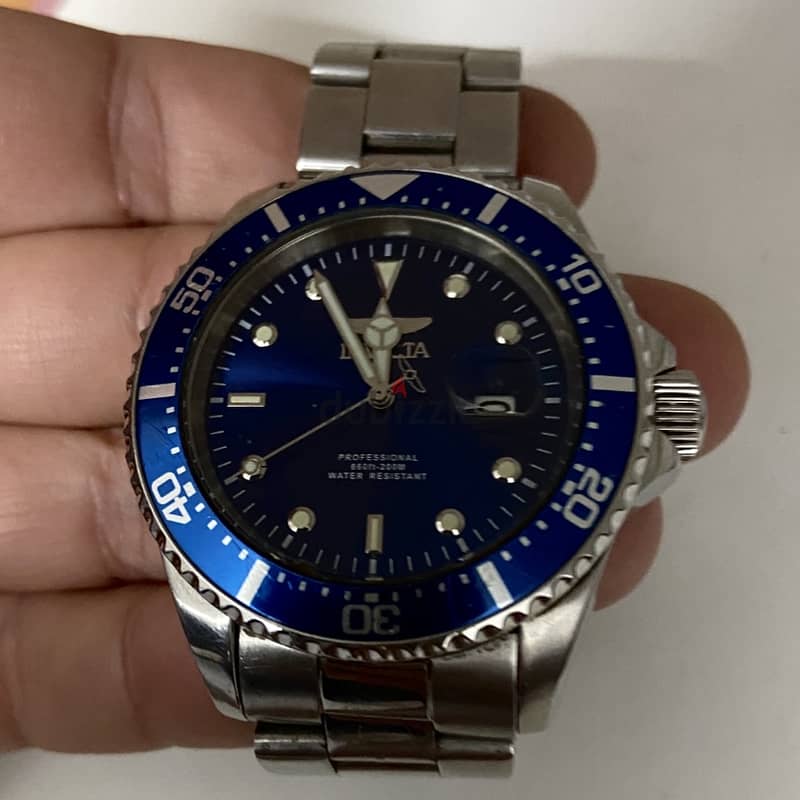 Original INVICTA ProDiver Master Ocean 43mm Quartz With Box 9