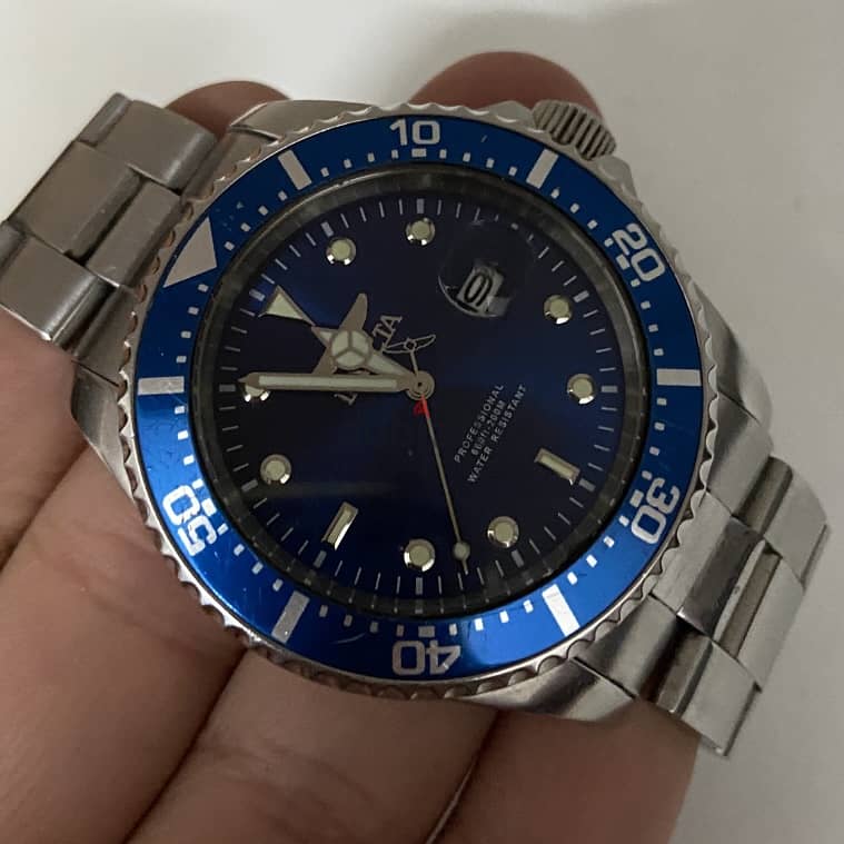 Original INVICTA ProDiver Master Ocean 43mm Quartz With Box 10