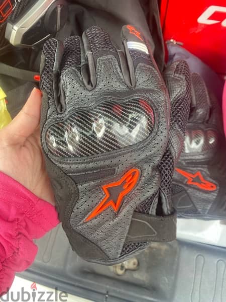 Alpinestars Gloves XL جوانتي بايكرز 3