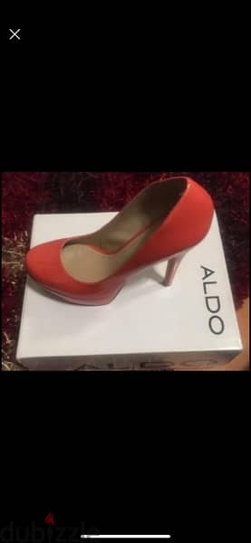 Aldo orange shoes 1