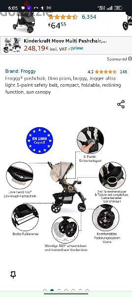 stroller with car seat all in one 3