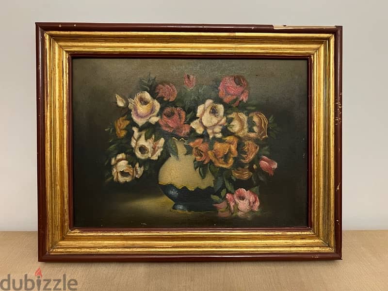 handmade oil floral painting 3