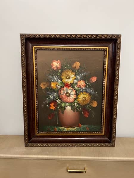 handmade oil floral painting 5