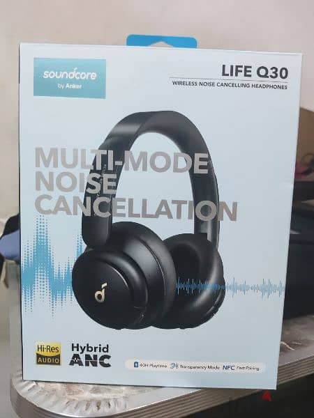anker soundcore life q30 headphone سماعة شراء من عشر ايام بالفاتورة 0