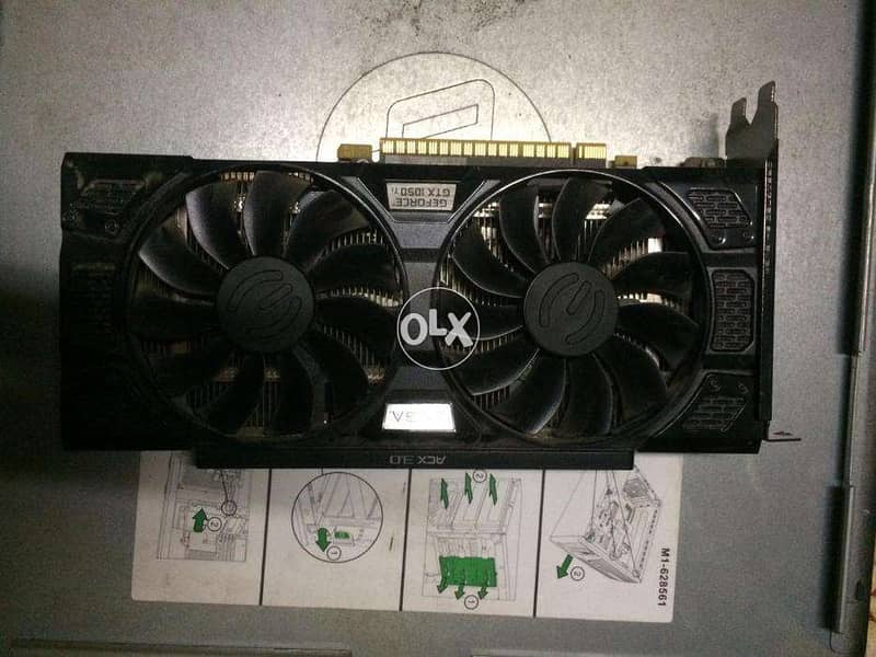 GTX 1050 ti NVDIA SSC Evga ddr5 Geforce gaming كارت شاشة جيمينج 5