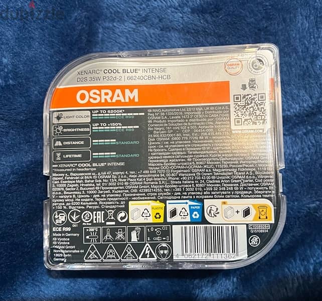 Osram CBI Next-Gen D2S xenon bulbs 1