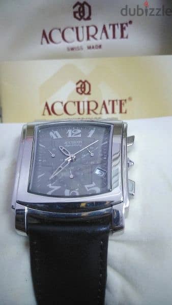 Accurate Quartz watch ساعة أكيوريت 7