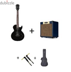 Cort CR50 electric guitar + Cort CM15R Amplifier