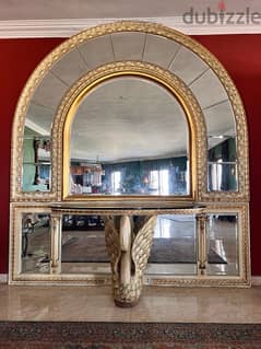Italian made mirror قونصول صنع إيطالي