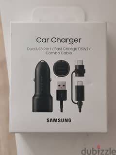 Samsung Car Charger Dual Usb port Fast Charge