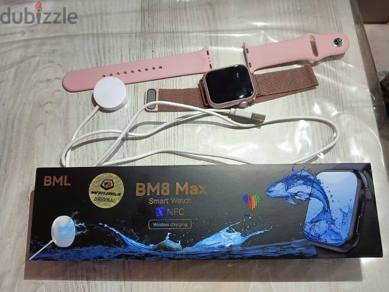 smart watch لون pink 0