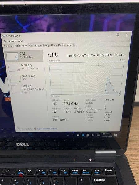 Dell  5440 core i5   بحالة الجديد مع ضمان وشنطة رام 16 و 256 SSD 2