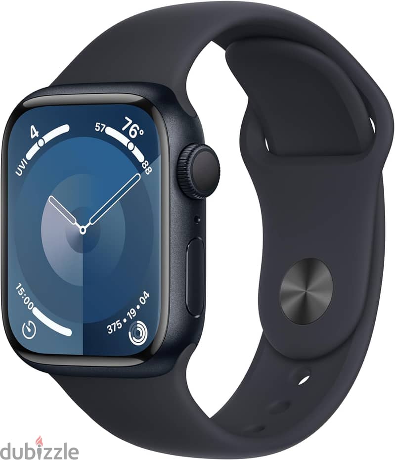 Apple Watch Series 9 41mm Midnight/Black S/M Band Sealed 2