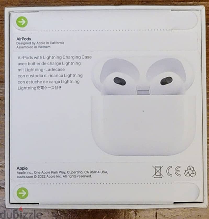 Apple Airpods 3rd Generation Lightning Charging Case New Sealed 1