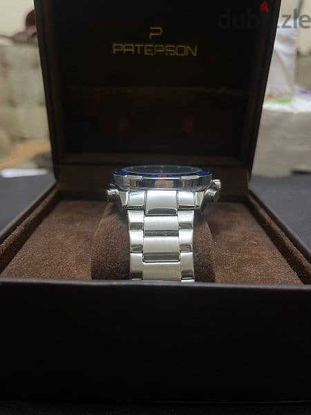 Paterson silver steel watch - Gem