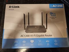 D-Link Gigabit Router Dual Band AC1200 راوتر واي فاي New