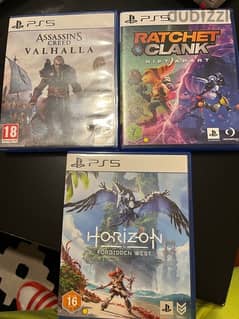ps 5 games each one for 800 0