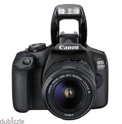 Canon EOS 2000D With (Kit 18-55 Ill) (W) 0