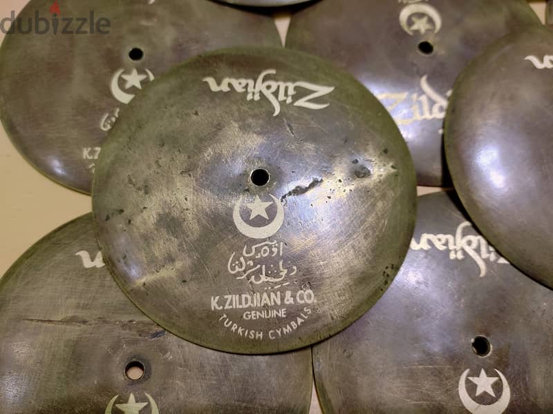 Zildjian small cymbal drums size 9cm سمبال زيلدجان درامز مقاس 0