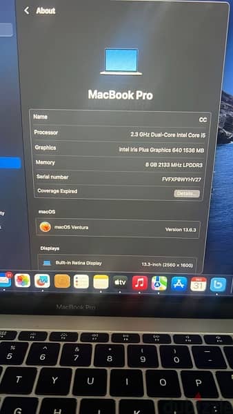 Macbook Pro 2019 - 128 GB 3