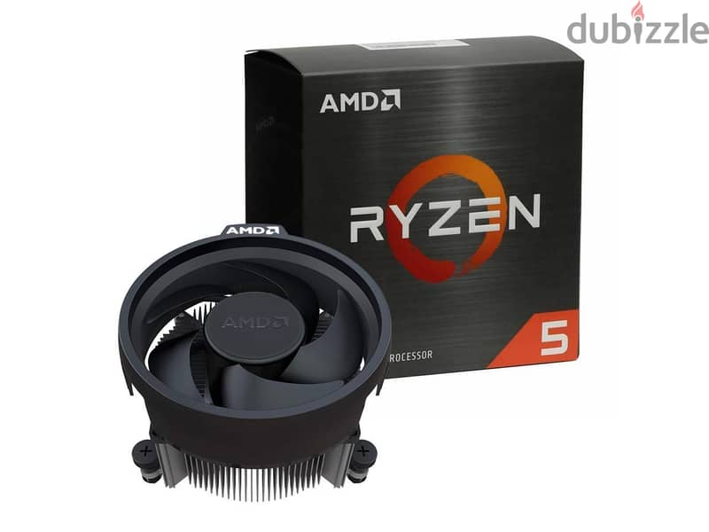 AMD Ryzen 5 5600X with box & Stock Cooler 0