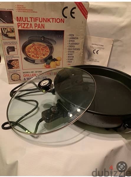 multi functional pizza pan متعدد الاستخدامات للخبز  طهي قلي شوي تسخين 1