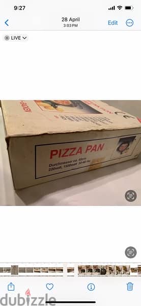 multi functional pizza pan متعدد الاستخدامات للخبز  طهي قلي شوي تسخين 3