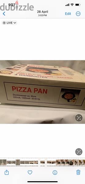 multi functional pizza pan متعدد الاستخدامات للخبز  طهي قلي شوي تسخين 4