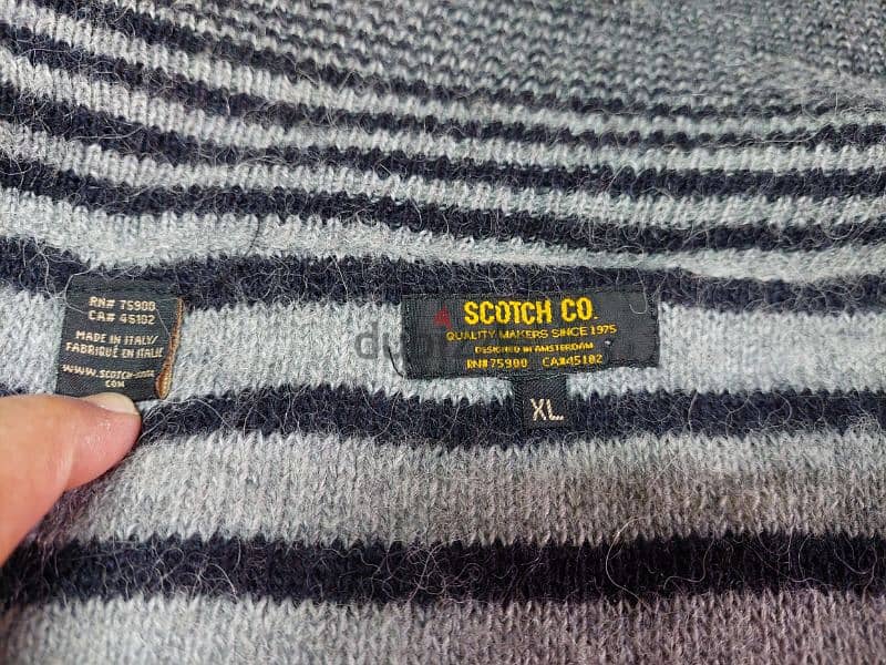 scotch&soda original jacket size L/XL from France made in Italy 11