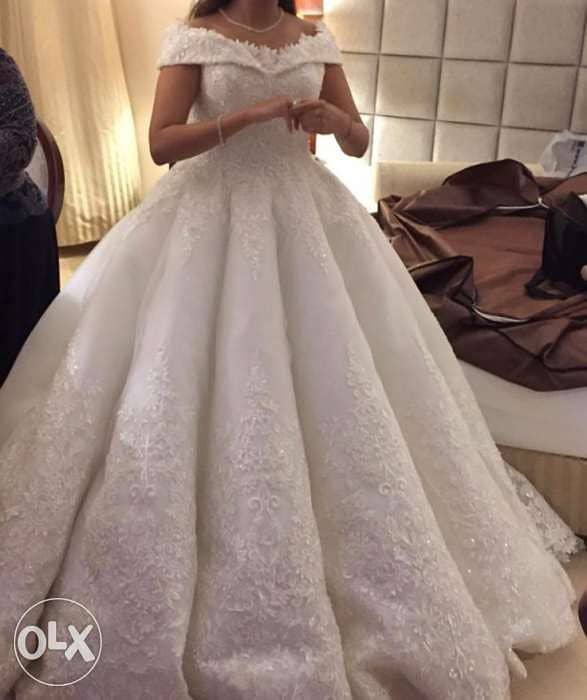 فستان فرح / زفاف/ wedding dress 5