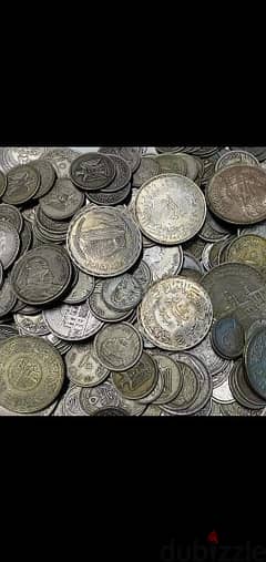 شراء جميع العملات القديمة المالكية وجمهورية وتذكارية فضه باعلي سعرفمصر 0