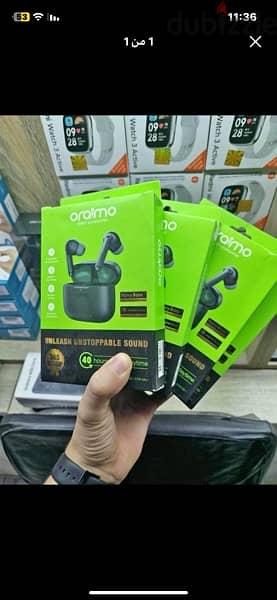 سماعات اورايمو فري بودز لايت oraimo freepods lite متبرشمة 0