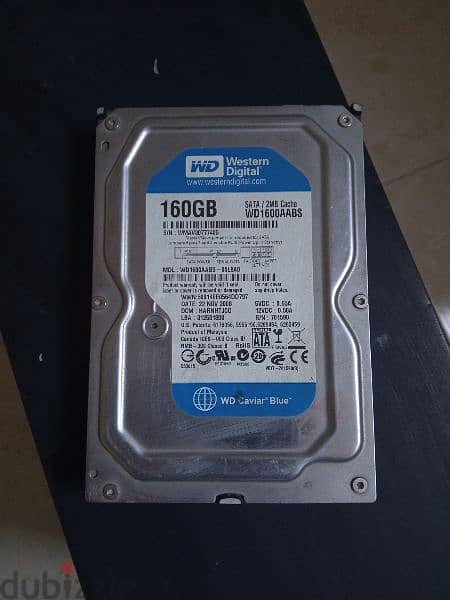 hard disk 160gb 0