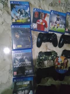 ps4 games and controller 0
