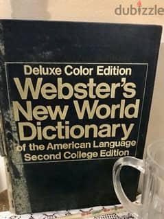 Webesters Dictionary  New World
