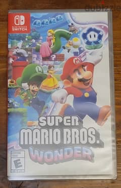 Super Mario Bros. Wonder Nintendo Switch New Sealed Game GOTY 2023