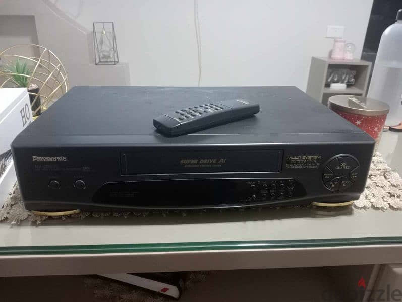 DVD panasonic لتشغيل الفيديو بنظام الشرايط القديم 1