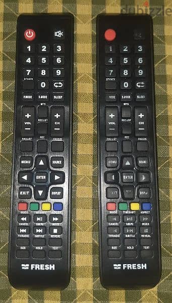 Tv remote fresh