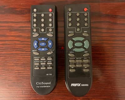 PRIFIX + CitiSound Remote Control (2pc) - ٢ ريموت كنترول