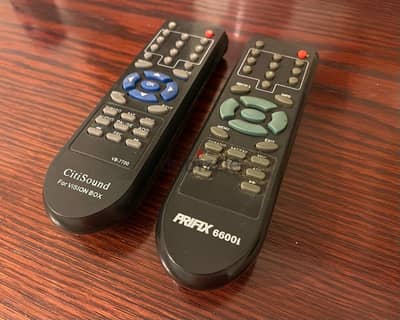 PRIFIX + CitiSound Remote Control (2pc) - ٢ ريموت كنترول