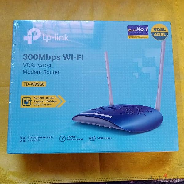 TP-Link TD-W9960 راوتر زيروو بكل مشتملاته 4