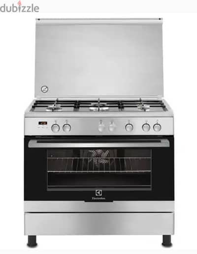 Electrolux 5 burner gas cooker with electric oven