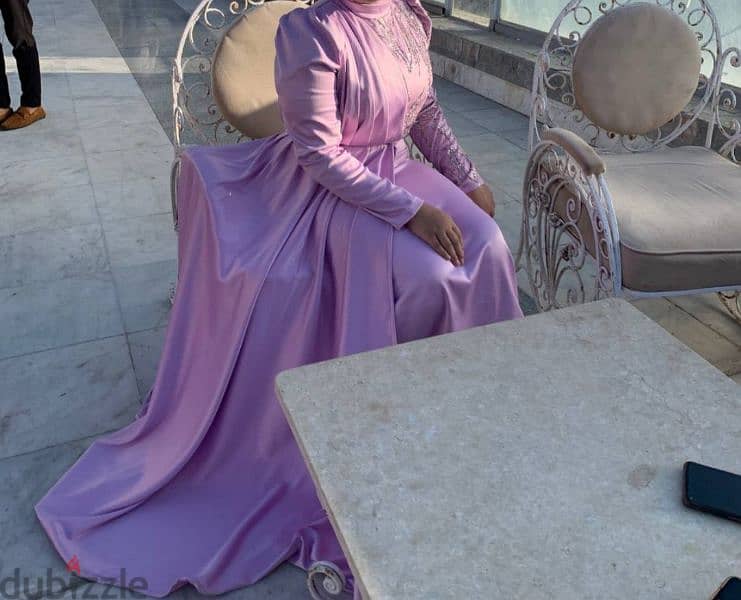 فستان سواريه لافندر 2