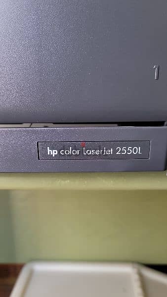Color hp Laserjet 2550Lطابعة الوان 5