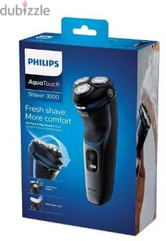 Philips Wet Or Dry Electric Shaver ماكينة حلاقة فيليبس متبرشمة جديدة 0