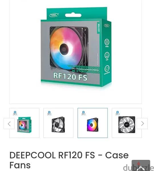 DEEPCOOL RF120 FS - Case Fans مروحة كمبيوتر ديب كول RGB 0